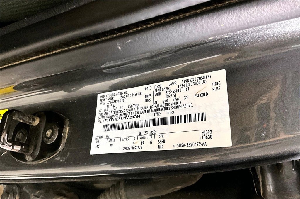 Certified 2023 Ford F150 Lariat w/ Trailer Tow Package image 24