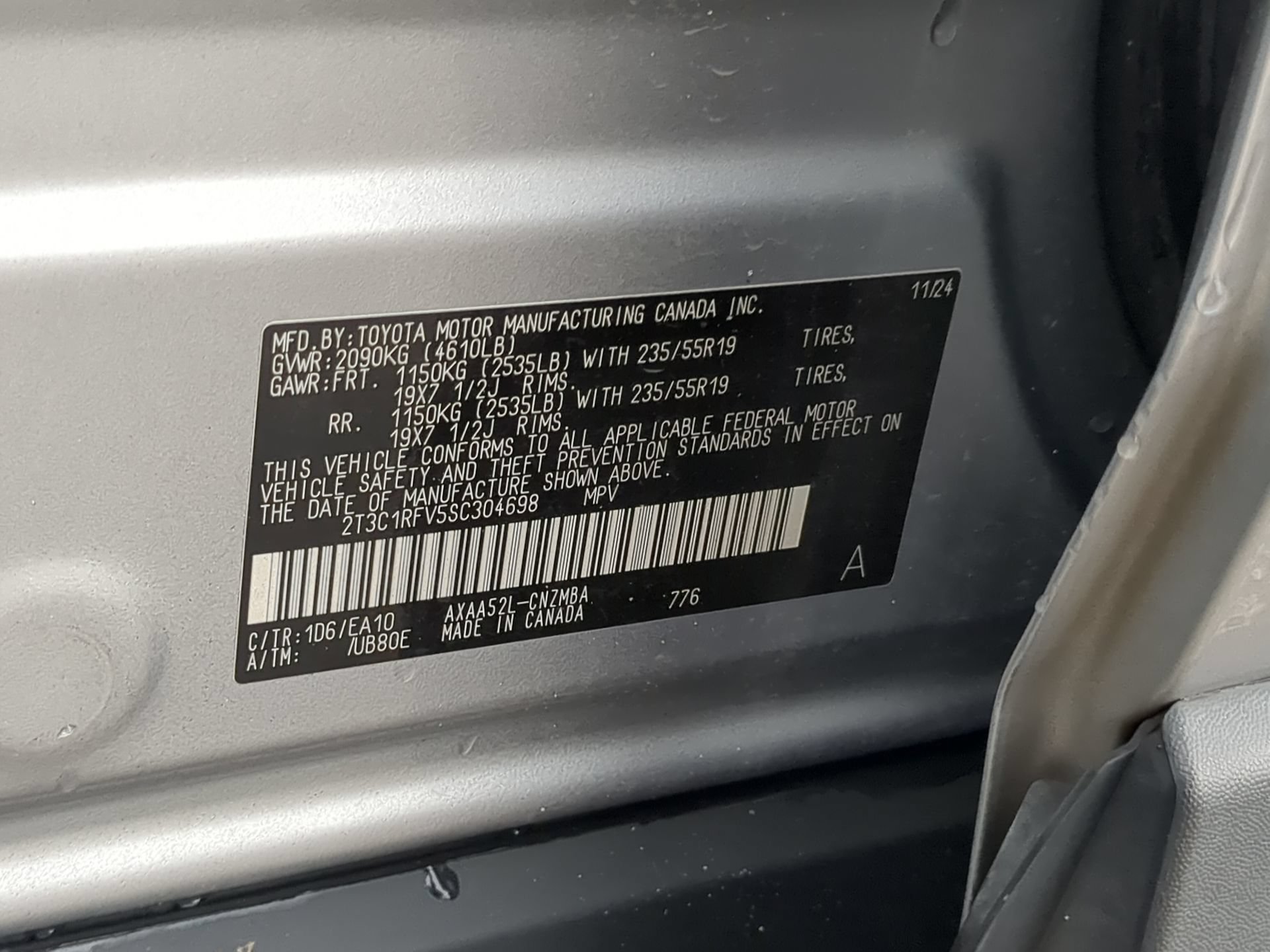 Used 2025 Toyota RAV4 XLE Premium w/ Weather Package FWD image 73