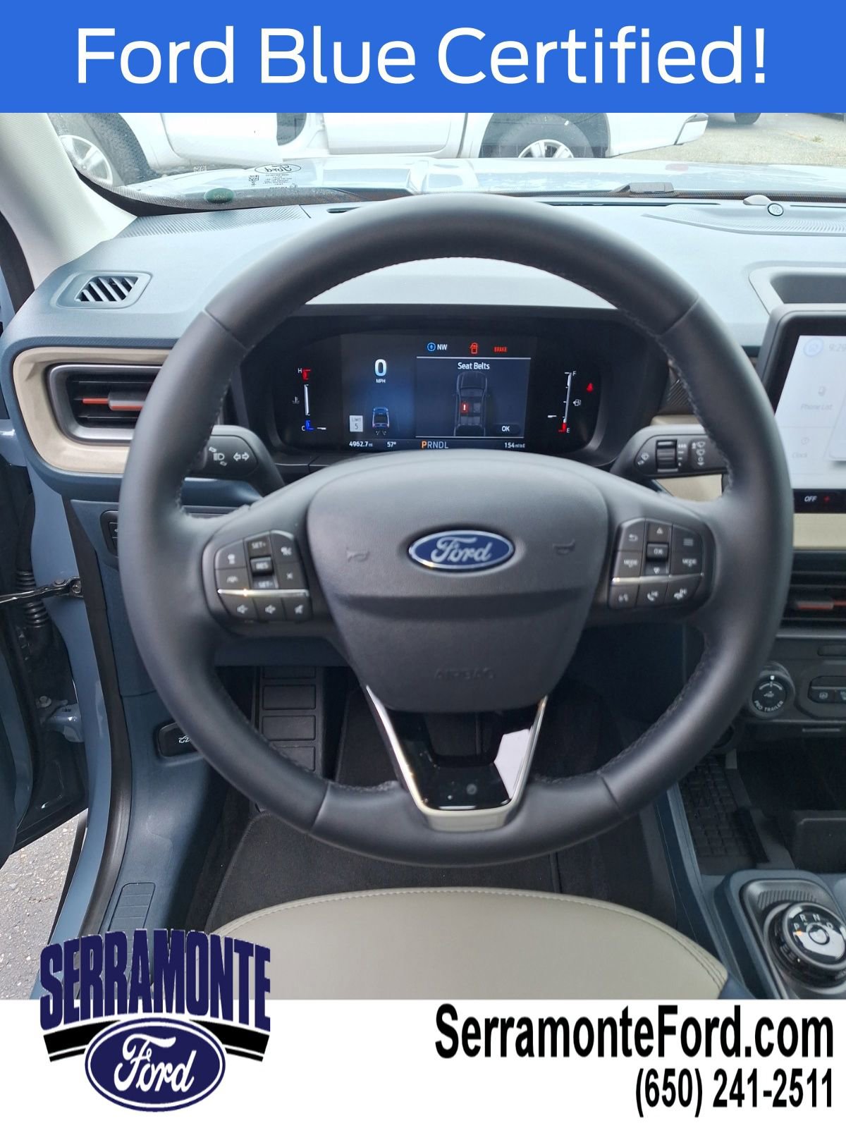 Certified 2025 Ford Maverick Lariat w/ 4K Tow Package AWD/4WD image 13