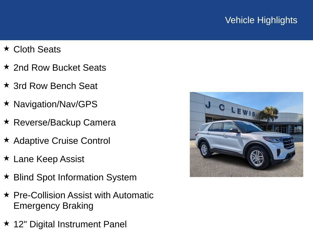 Certified 2026 Ford Explorer Active RWD image 32