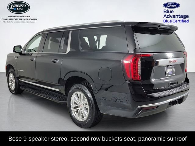 Used 2022 GMC Yukon XL SLT w/ SLT Luxury Package video 3