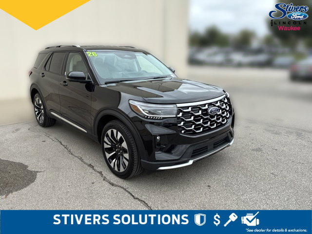 Certified 2026 Ford Explorer Platinum w/ LUX Leather Package AWD/4WD image 3