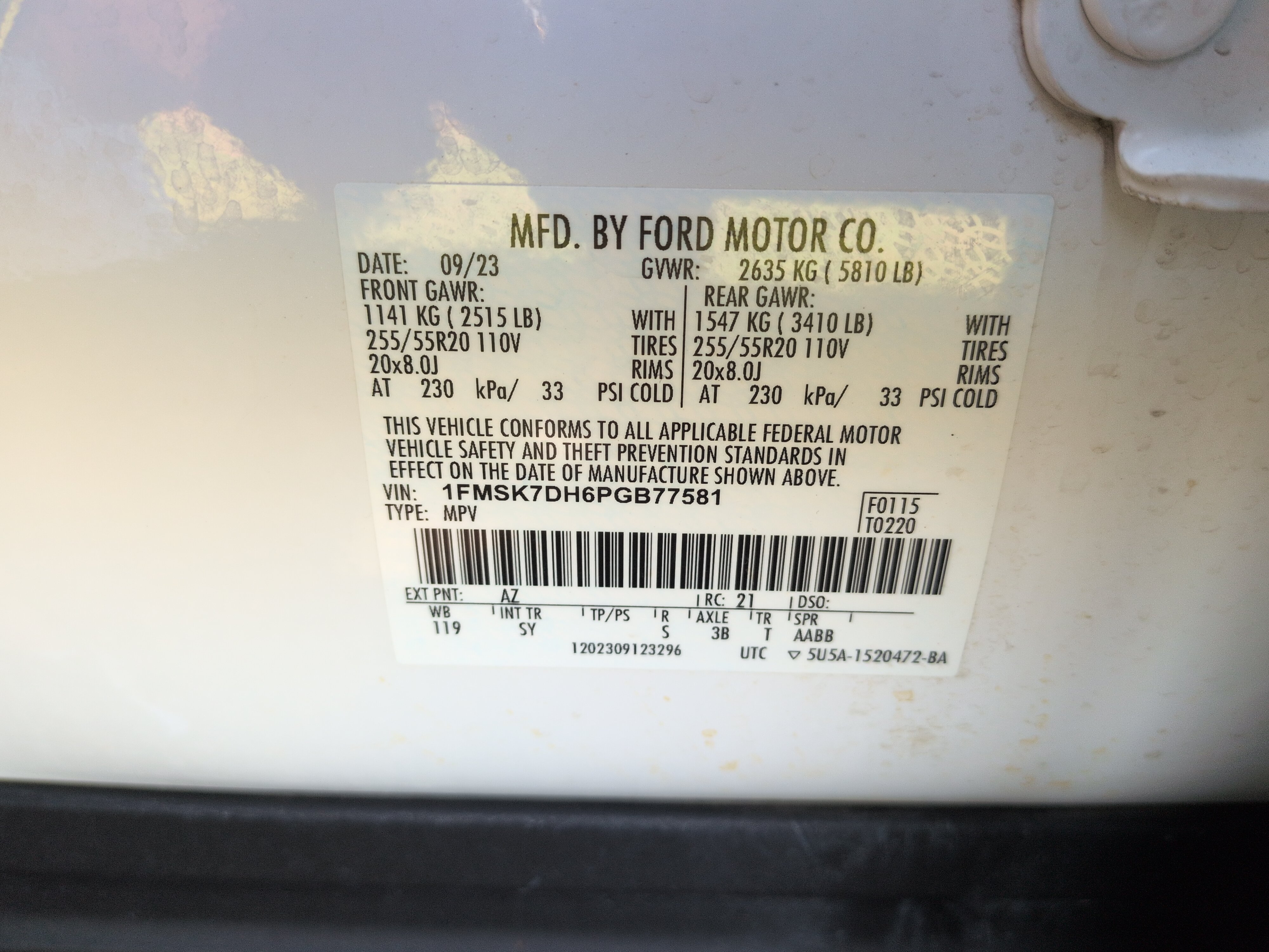 Certified 2023 Ford Explorer XLT w/ Equipment Group 202A RWD image 29