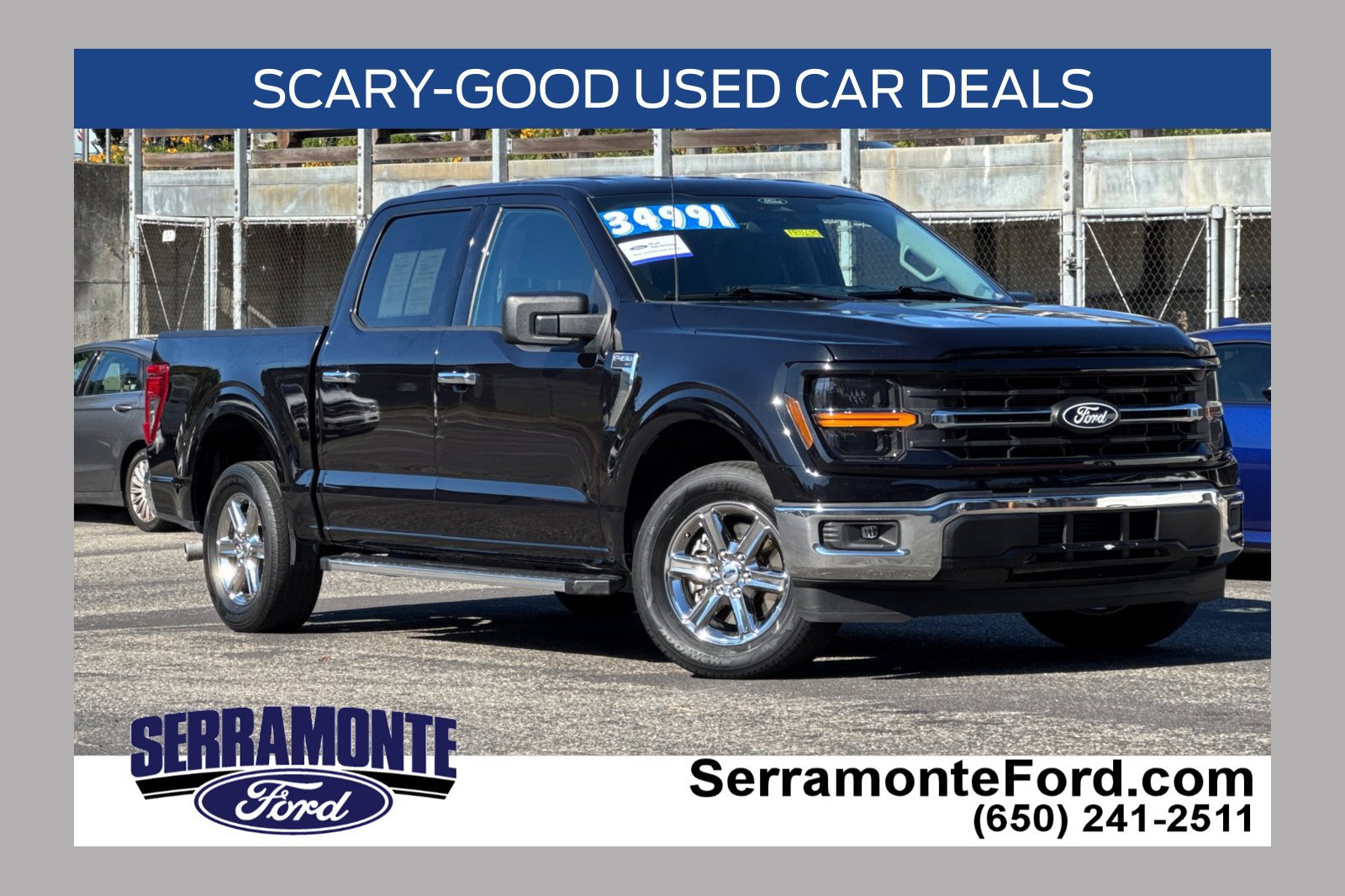 Certified 2025 Ford F150 XLT w/ Equipment Group 301A Standard