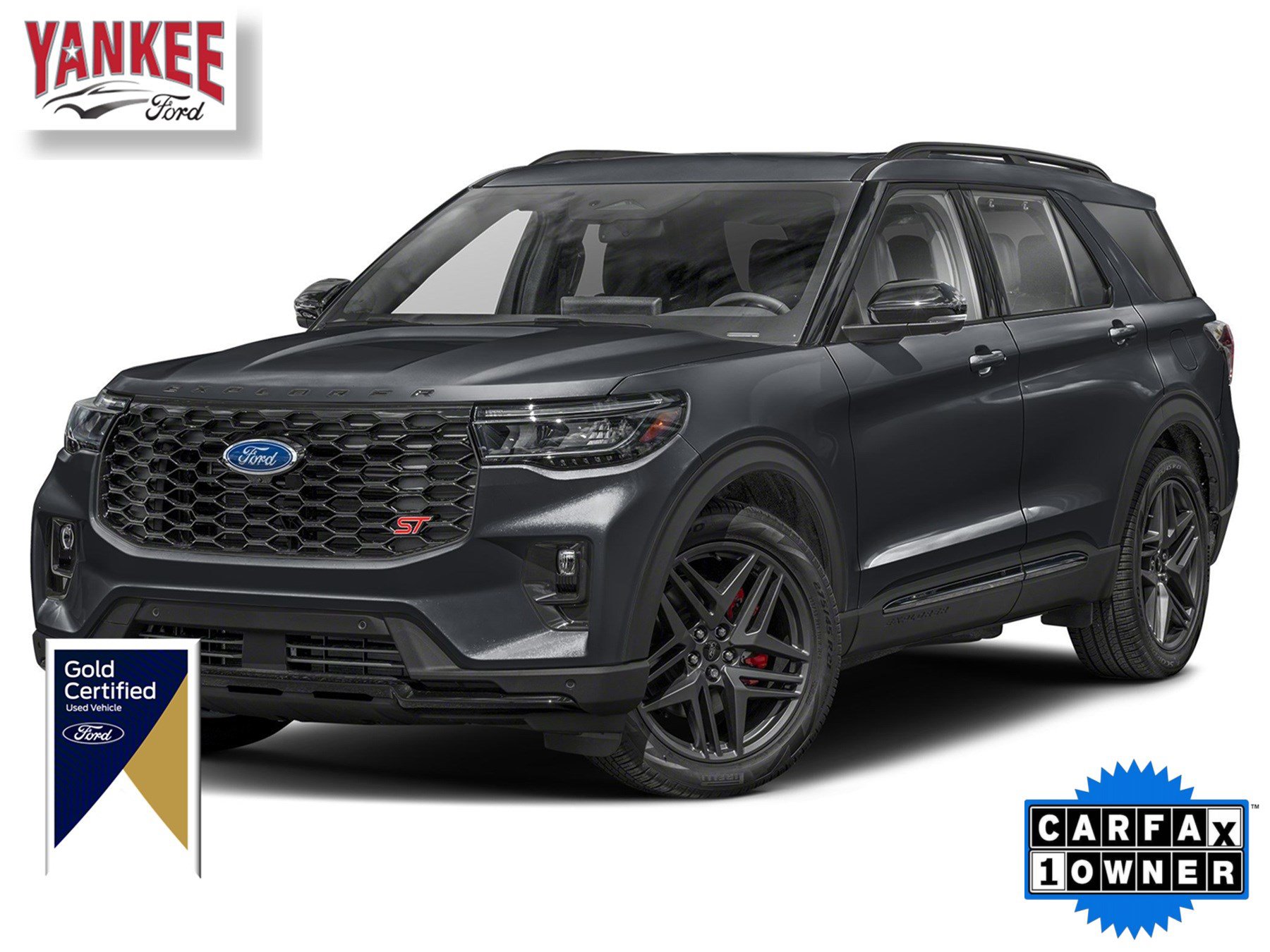 Certified 2025 Ford Explorer ST AWD/4WD image 1