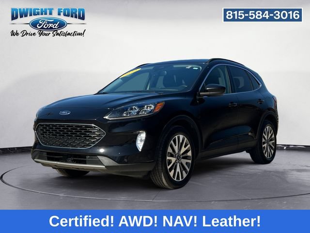 Certified 2022 Ford Escape Titanium AWD/4WD image 1