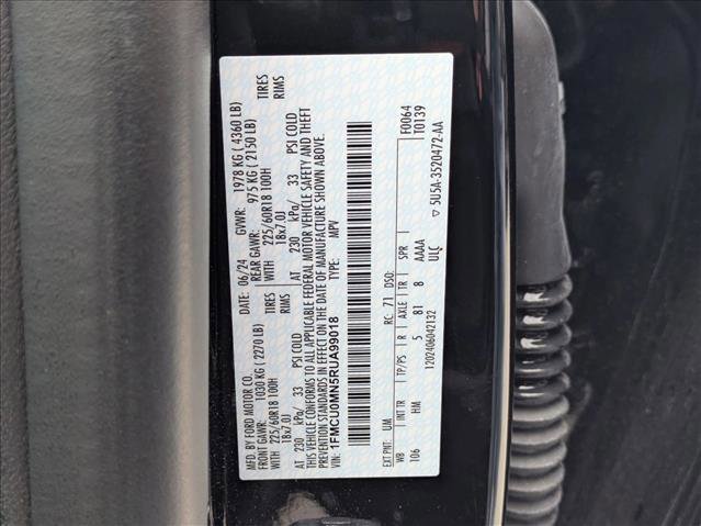 Certified 2024 Ford Escape ST-Line w/ Tech Pack #1 FWD image 25