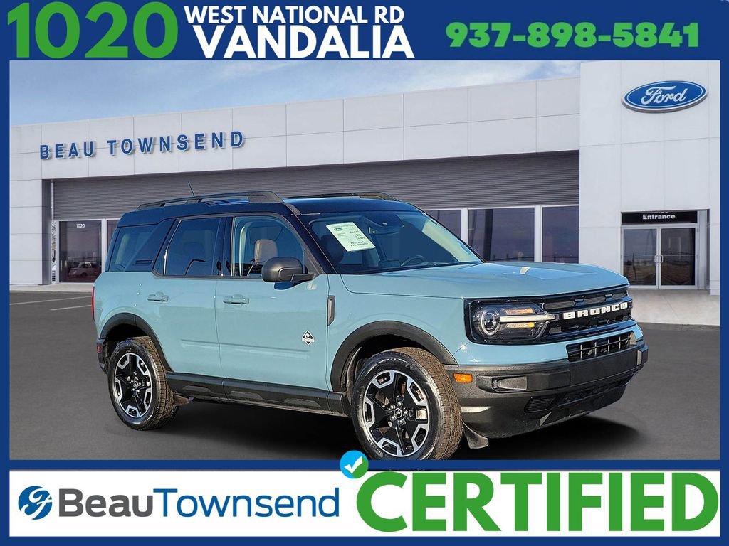 Certified 2021 Ford Bronco Sport Outer Banks