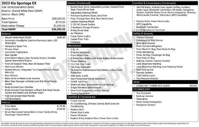 Used 2023 Kia Sportage EX FWD image 5