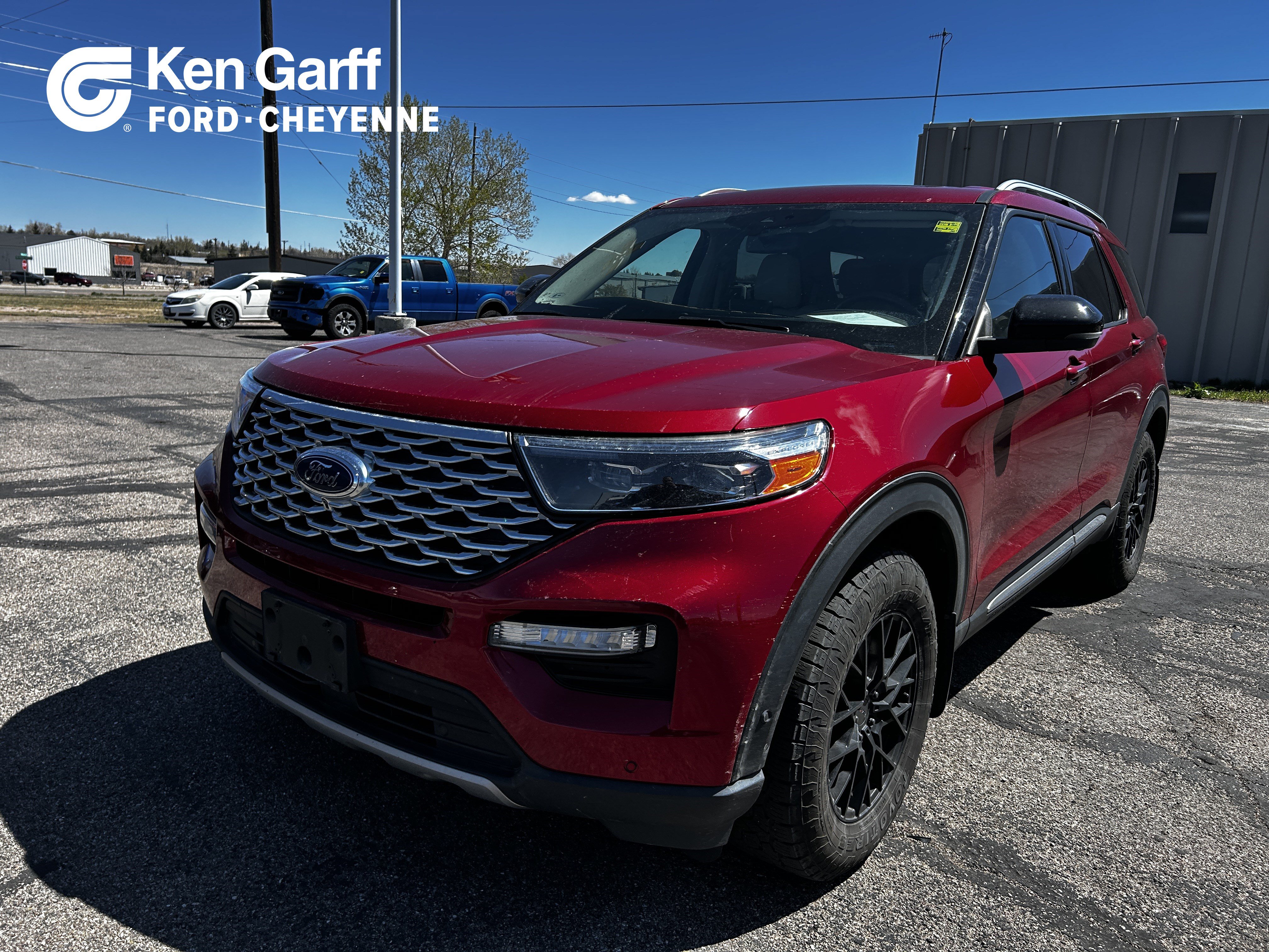 Certified 2022 Ford Explorer Platinum w/ Premium Technology Package AWD/4WD image 1