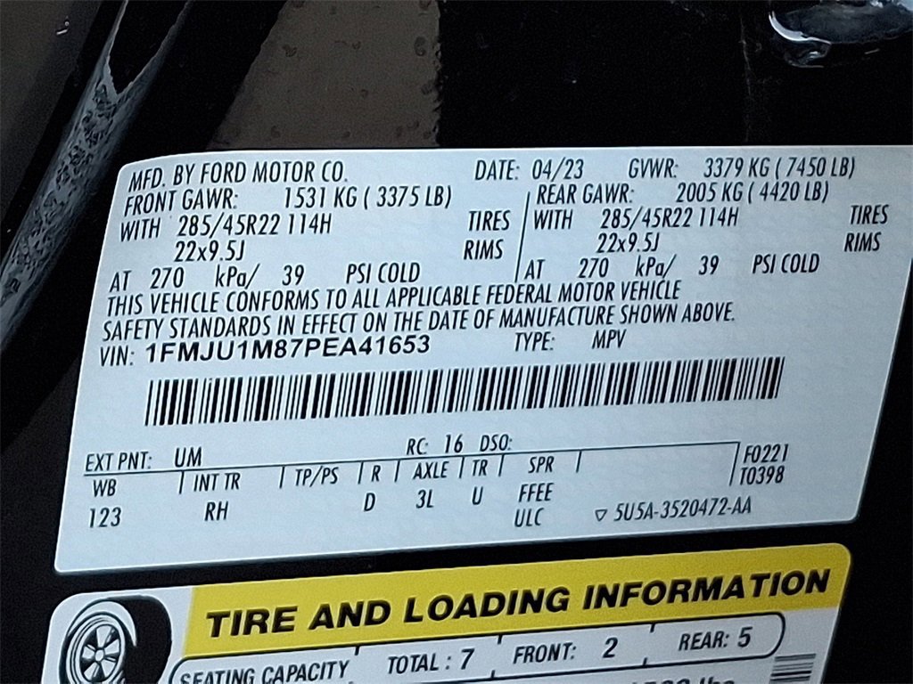 Certified 2023 Ford Expedition Platinum image 29