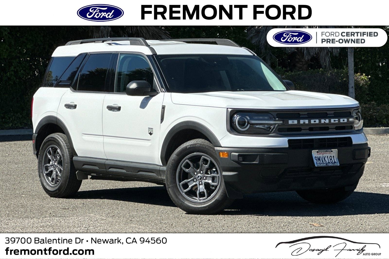 Certified 2024 Ford Bronco Sport Big Bend w/ Convenience Package
