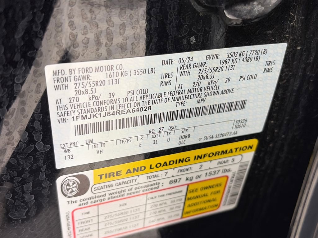 Certified 2024 Ford Expedition Max XLT AWD/4WD image 9