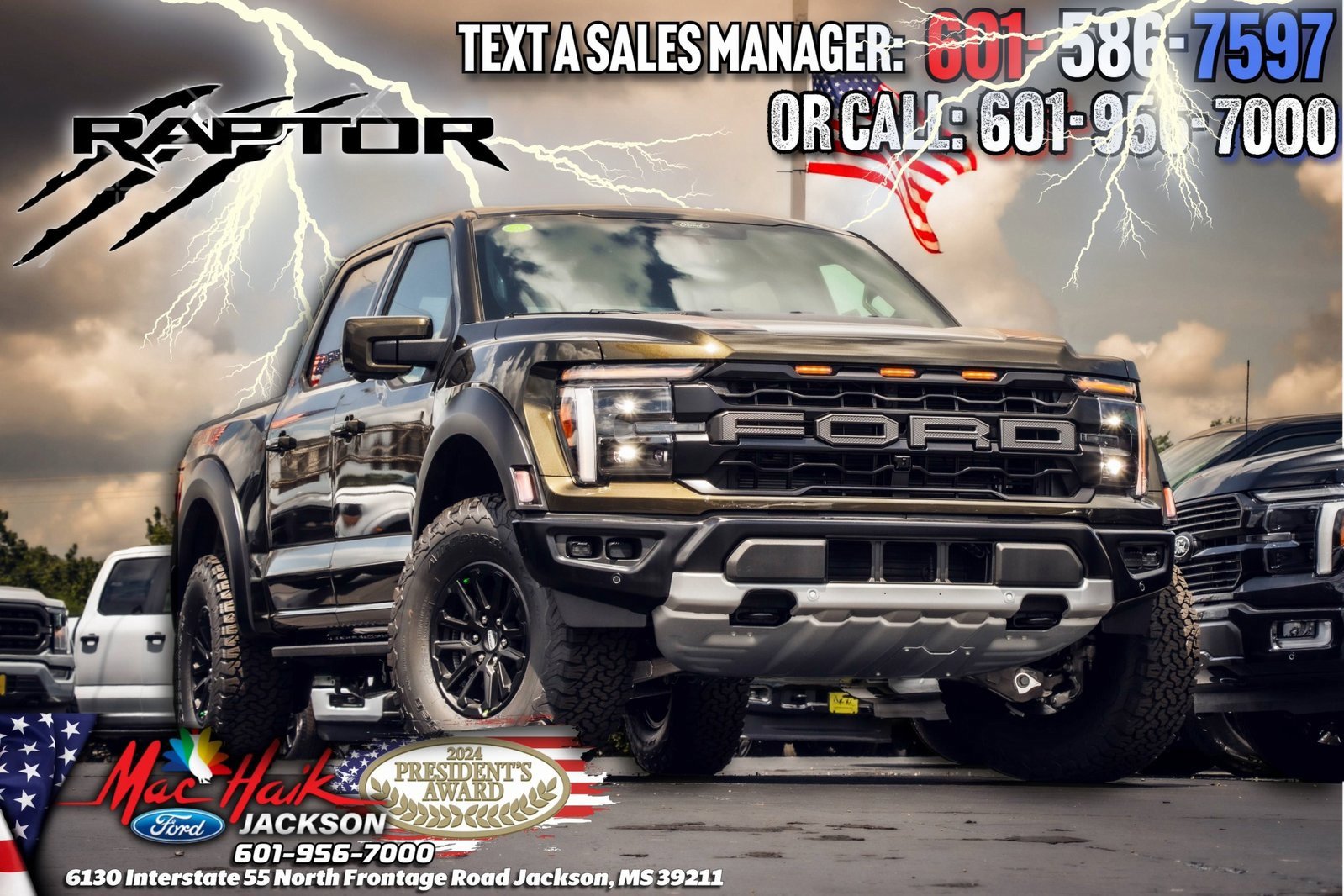 Certified 2024 Ford F150 Raptor