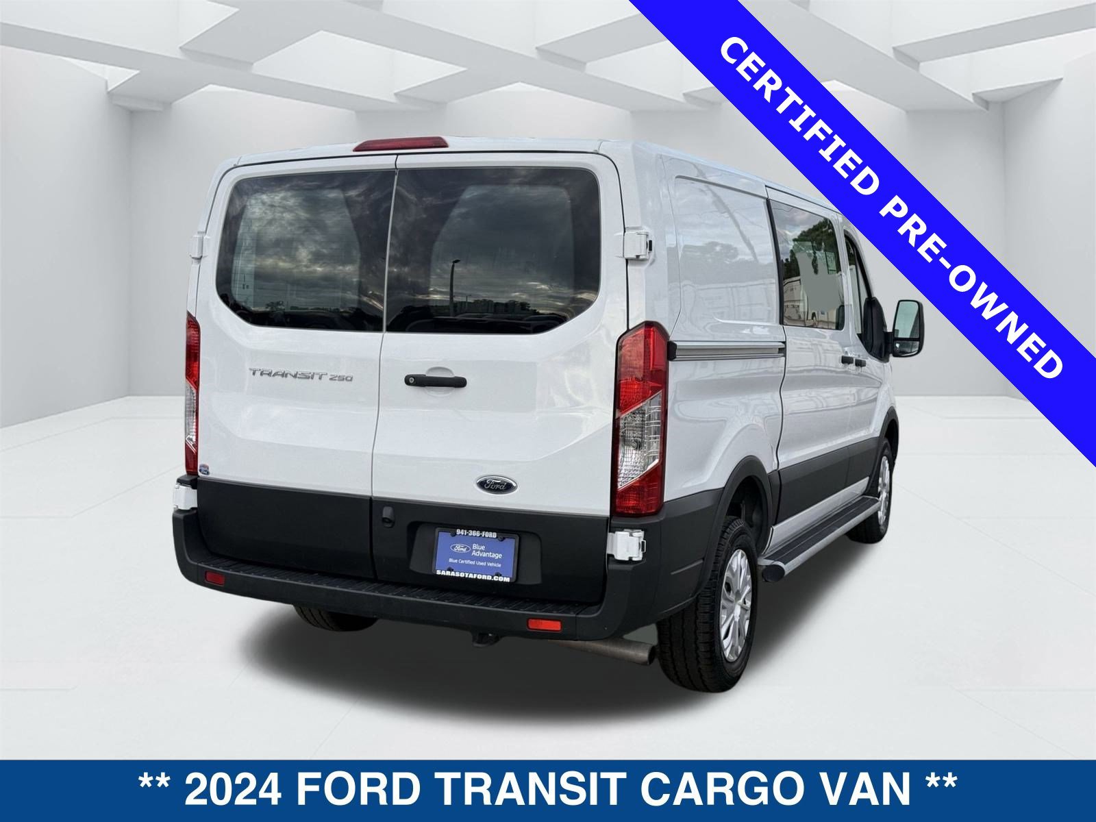 Certified 2024 Ford Transit 250 Low Roof w/ Exterior Upgrade Package image 4