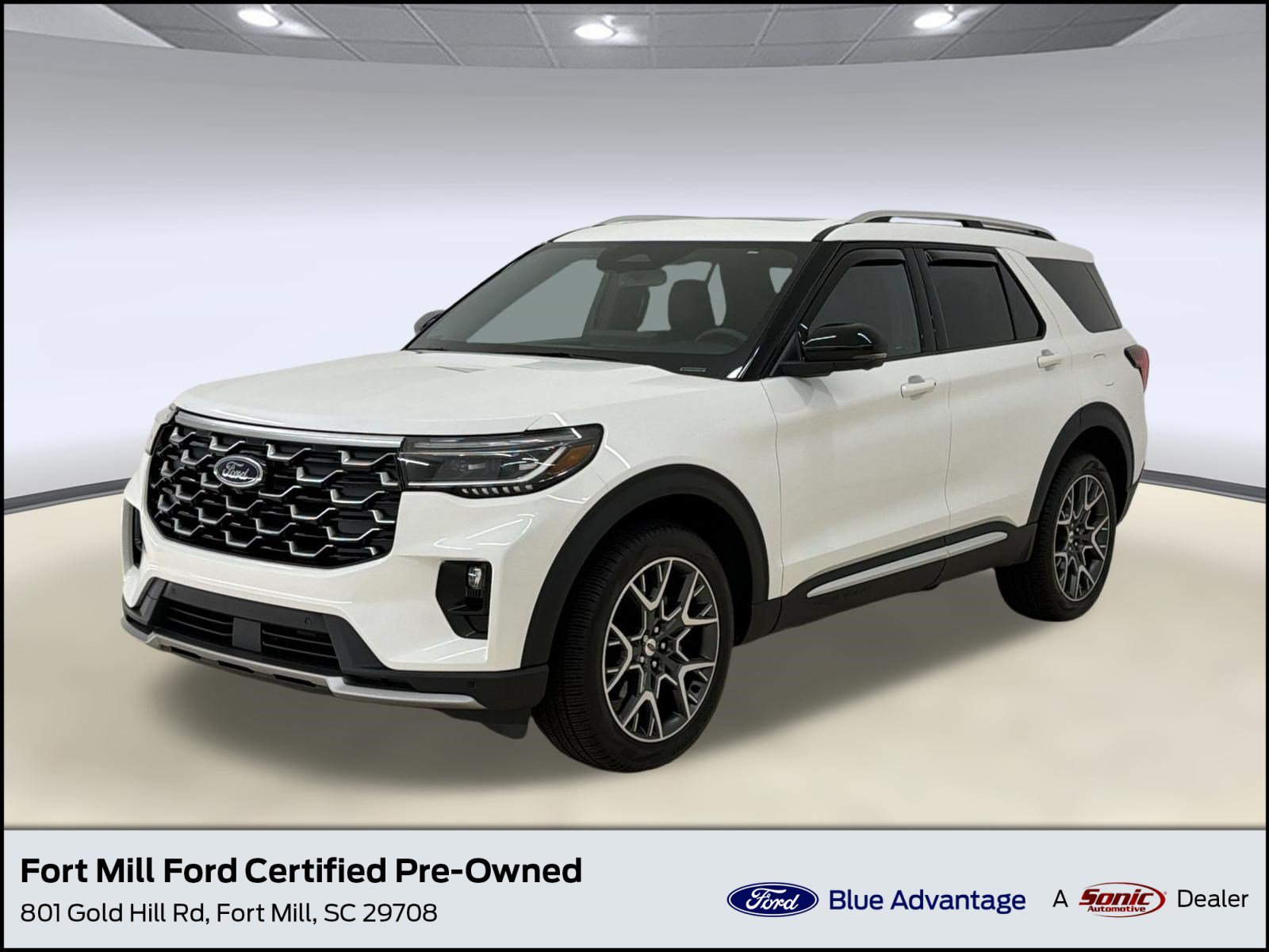 Certified 2025 Ford Explorer Platinum w/ Ultimate Package