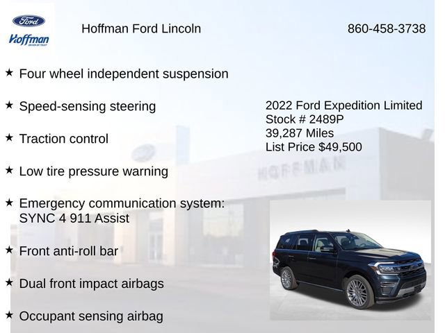 Certified 2022 Ford Expedition Limited image 30