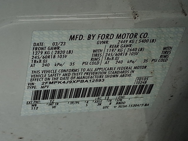 Certified 2023 Ford Edge SEL AWD/4WD image 35