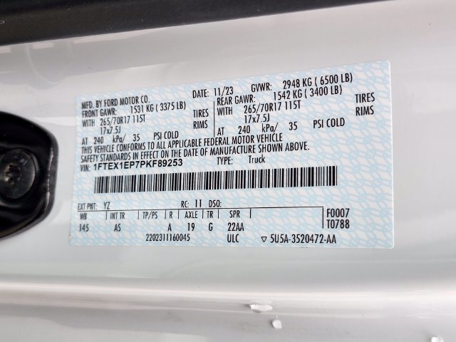 Certified 2023 Ford F150 XL w/ XL Chrome Appearance Package AWD/4WD image 33