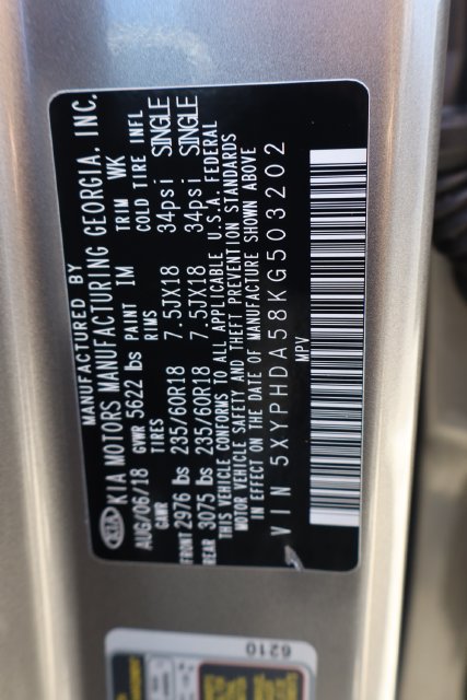 Used 2019 Kia Sorento EX AWD/4WD image 39