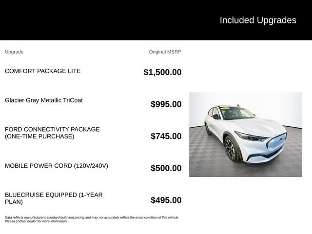 Certified 2025 Ford Mustang Mach-E Select w/ Comfort Package Lite AWD/4WD image 6