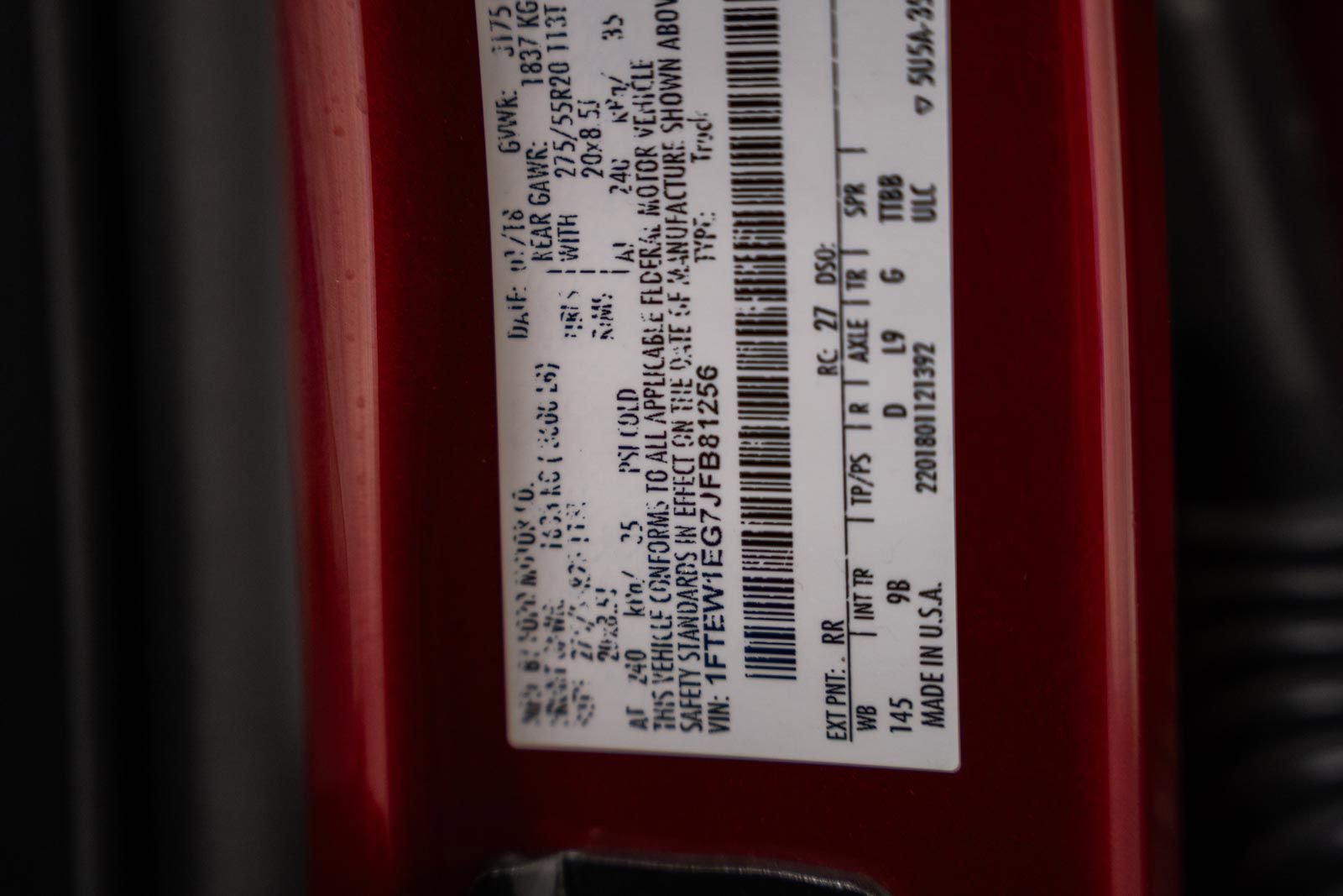 Certified 2018 Ford F150 Platinum w/ Equipment Group 701A Luxury image 49