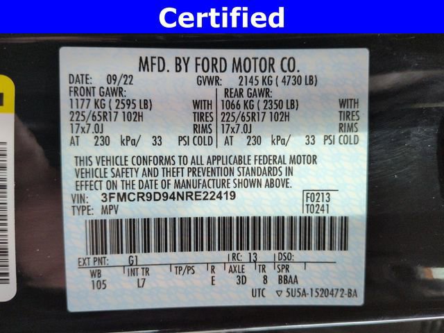 Certified 2022 Ford Bronco Sport Badlands image 23