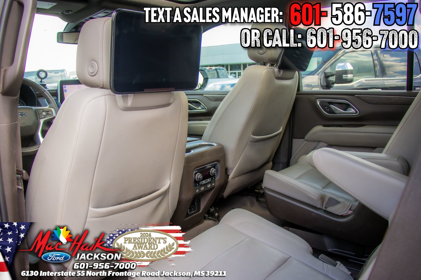Used 2021 Chevrolet Tahoe Z71 w/ Luxury Package AWD/4WD image 9