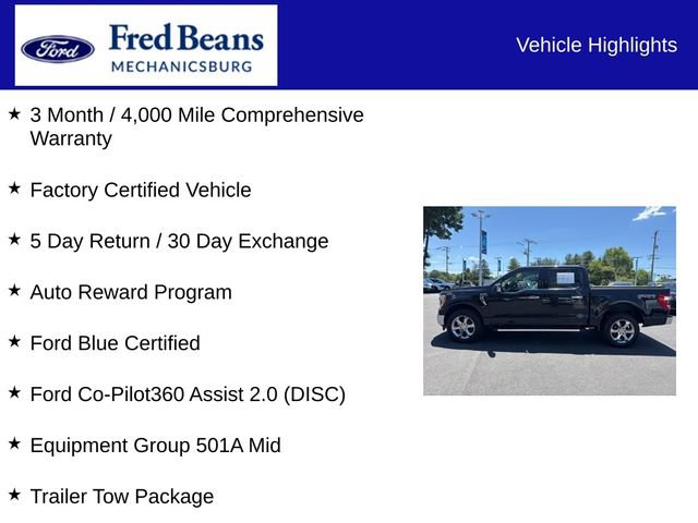 Certified 2022 Ford F150 Lariat AWD/4WD image 7