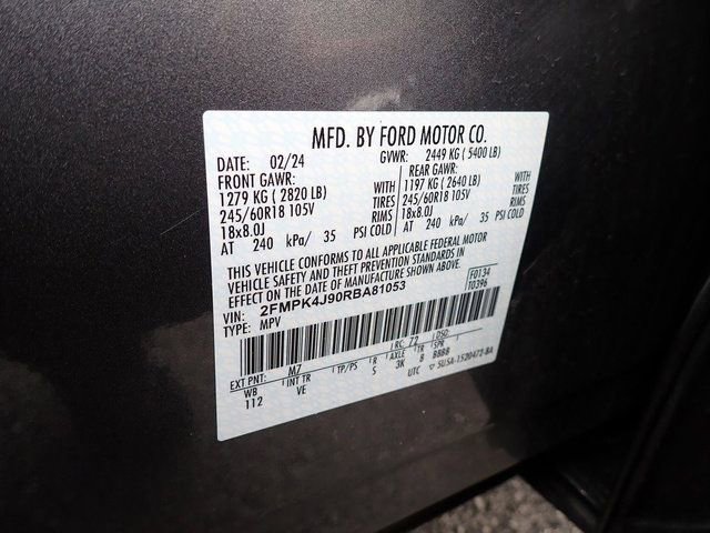 Certified 2024 Ford Edge SEL AWD/4WD image 21