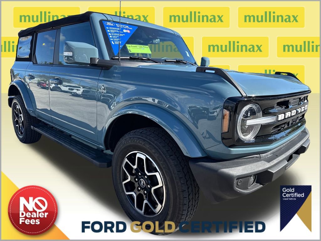 Certified 2022 Ford Bronco Outer Banks