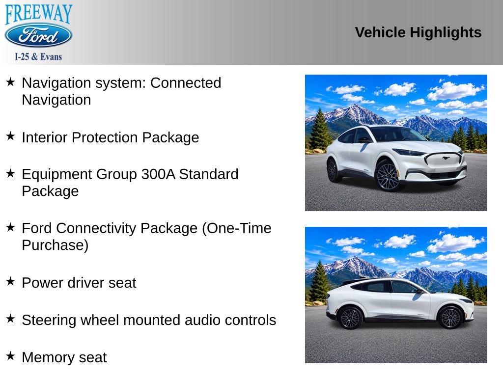 Certified 2025 Ford Mustang Mach-E Premium AWD/4WD image 2