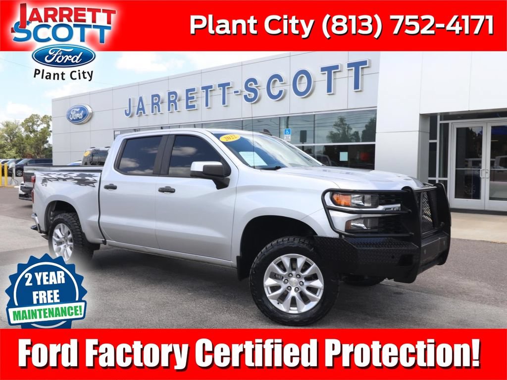 Used 2022 Chevrolet Silverado 1500 Custom AWD/4WD image 1