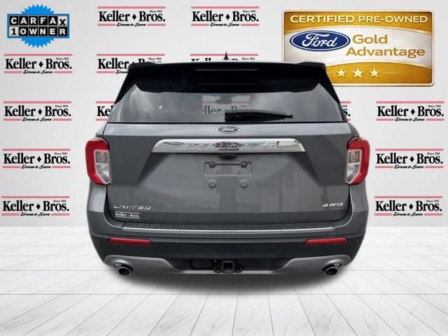 Certified 2023 Ford Explorer Limited w/ Limited Technology Package AWD/4WD image 7
