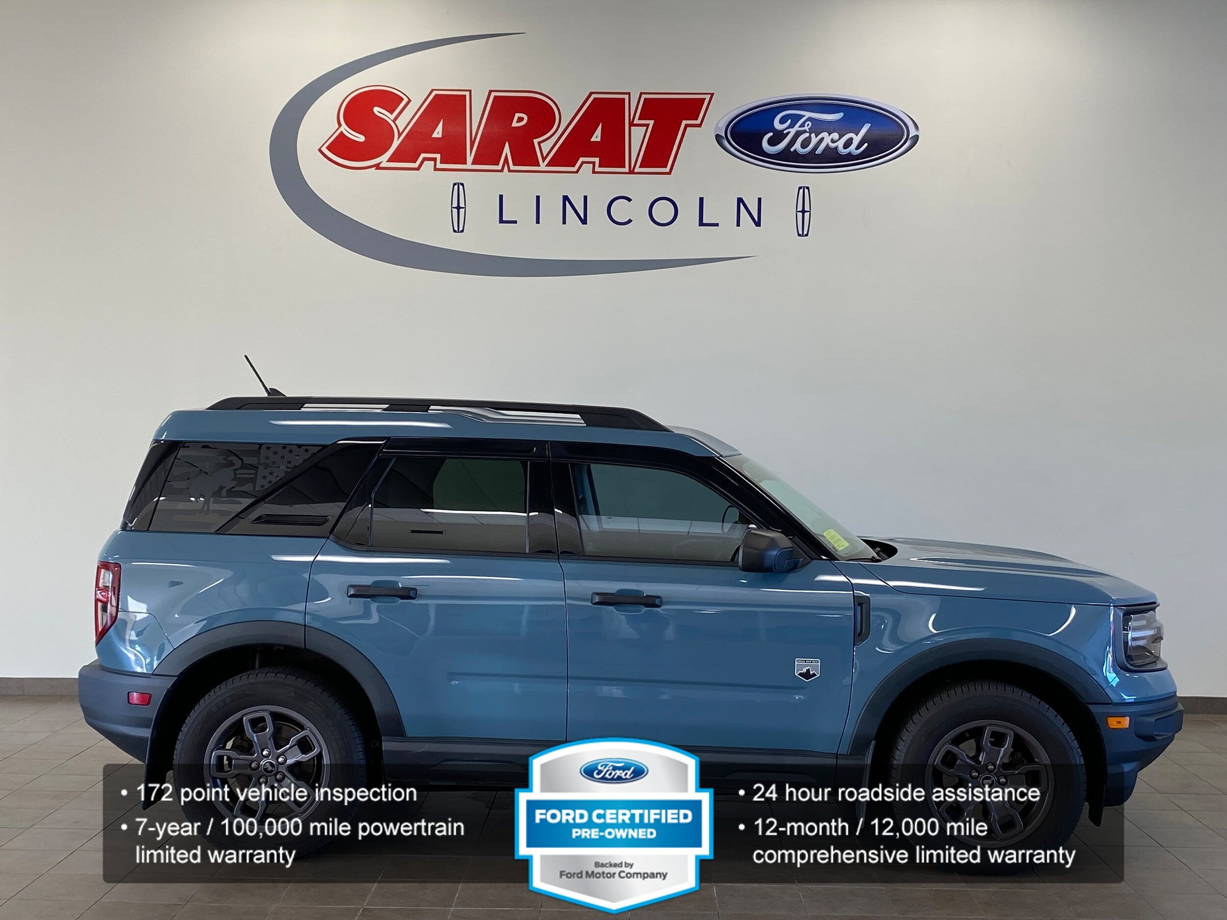 Certified 2021 Ford Bronco Sport Big Bend
