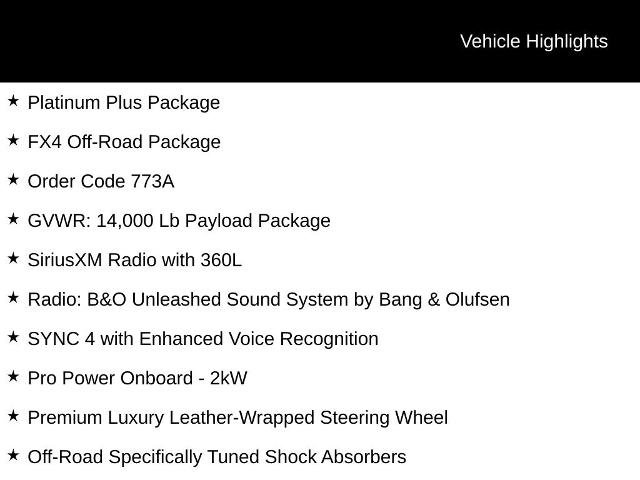 Certified 2025 Ford F450 Platinum w/ Platinum Plus Package AWD/4WD image 10