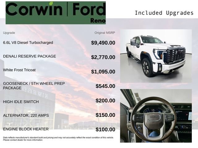 Used 2024 GMC Sierra 3500 Denali w/ Denali Reserve Package image 10