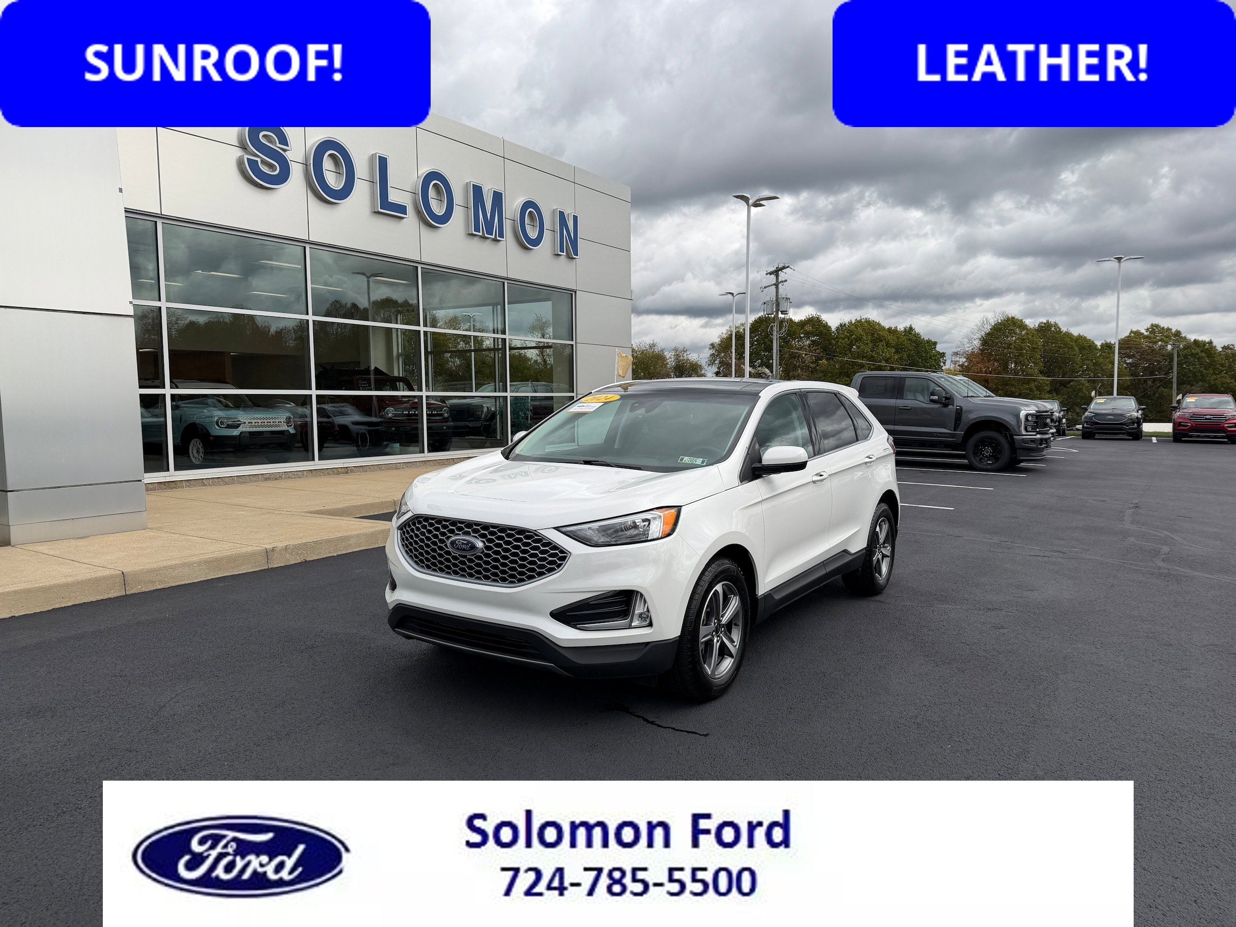 Certified 2024 Ford Edge SEL w/ Convenience Package