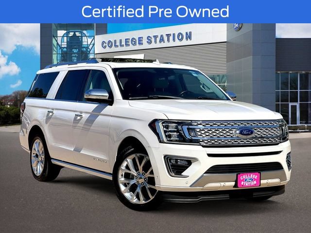 Certified 2019 Ford Expedition Max Platinum