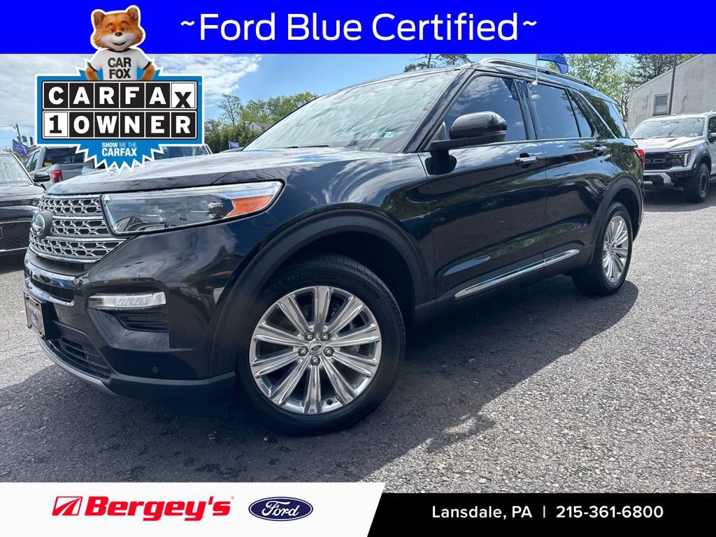 Certified 2021 Ford Explorer Limited w/ Equipment Group 301A