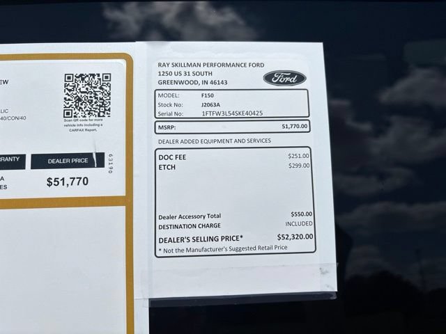 Certified 2025 Ford F150 XLT w/ Equipment Group 302A MID AWD/4WD image 3