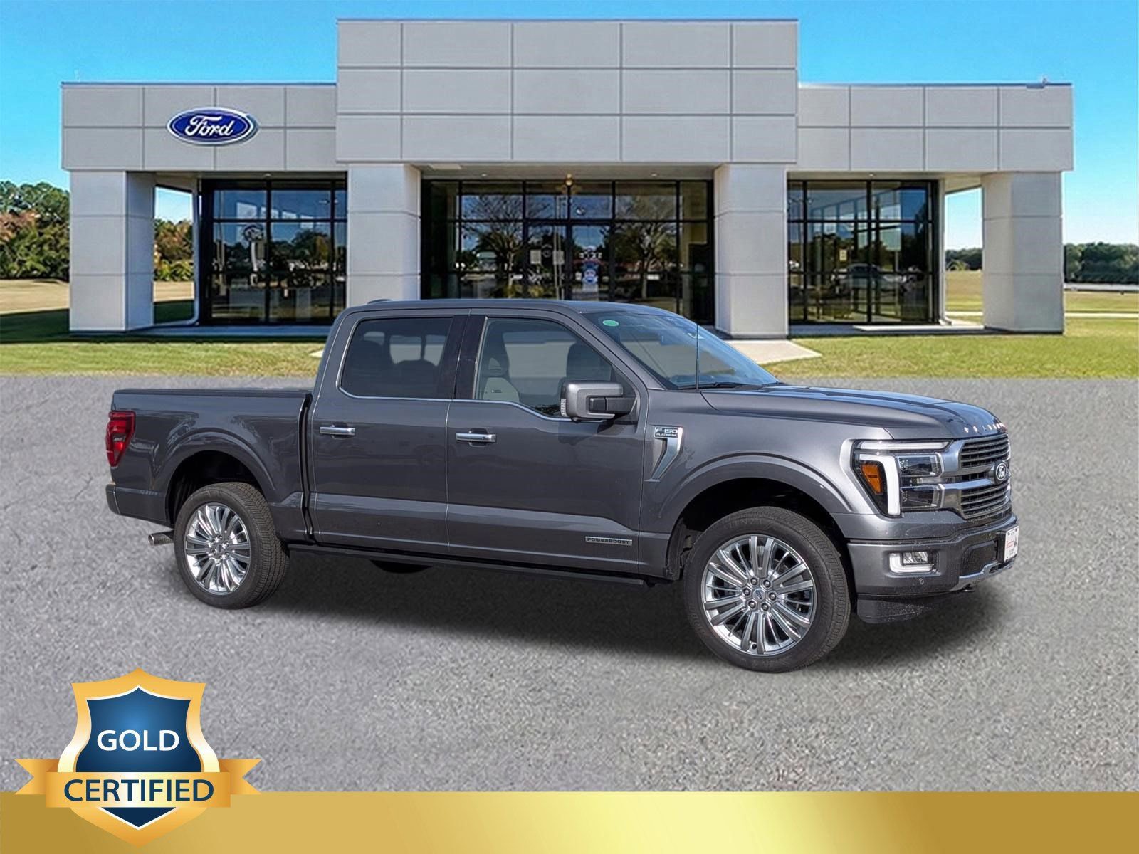 Certified 2025 Ford F150 Platinum w/ Equipment Group 703A Plus AWD/4WD image 4