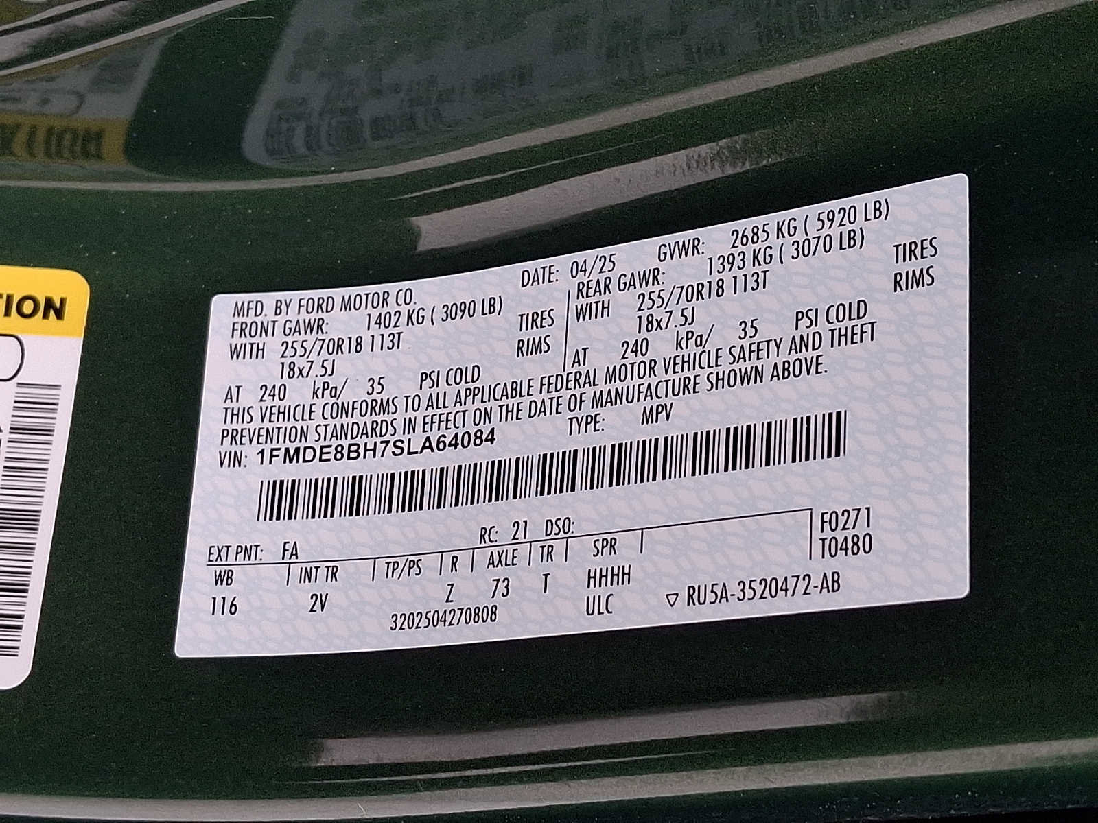 Certified 2025 Ford Bronco Outer Banks image 26