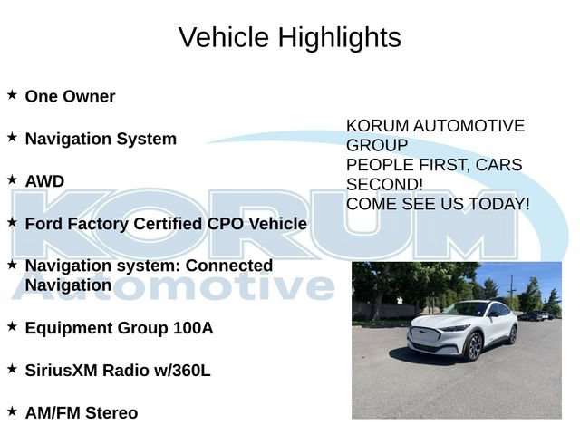 Certified 2024 Ford Mustang Mach-E Select AWD/4WD image 4