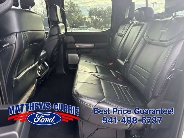 Certified 2023 Ford F150 Platinum w/ Equipment Group 701A High AWD/4WD image 13