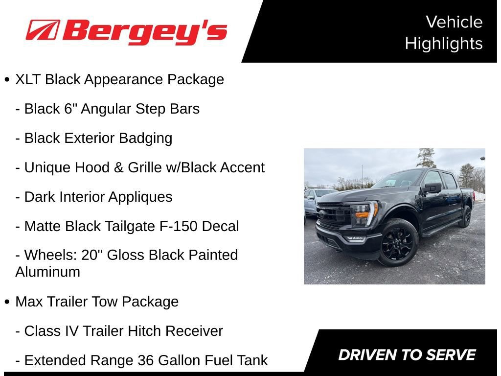 Certified 2023 Ford F150 XLT w/ Equipment Group 302A High image 9