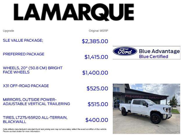 Used 2025 GMC Sierra 2500 SLE w/ SLE Value Package; image 10