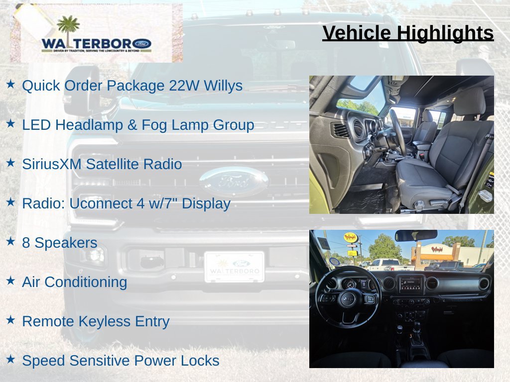 Used 2022 Jeep Wrangler Unlimited Sport AWD/4WD image 20