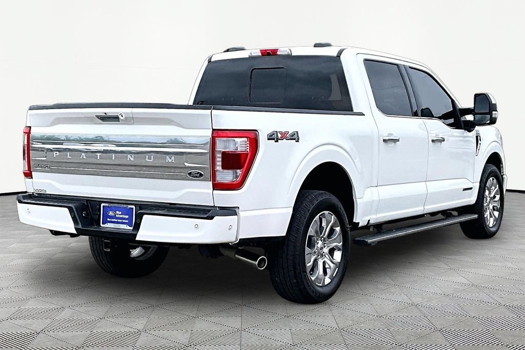 Certified 2022 Ford F150 Platinum w/ Equipment Group 701A High AWD/4WD image 2