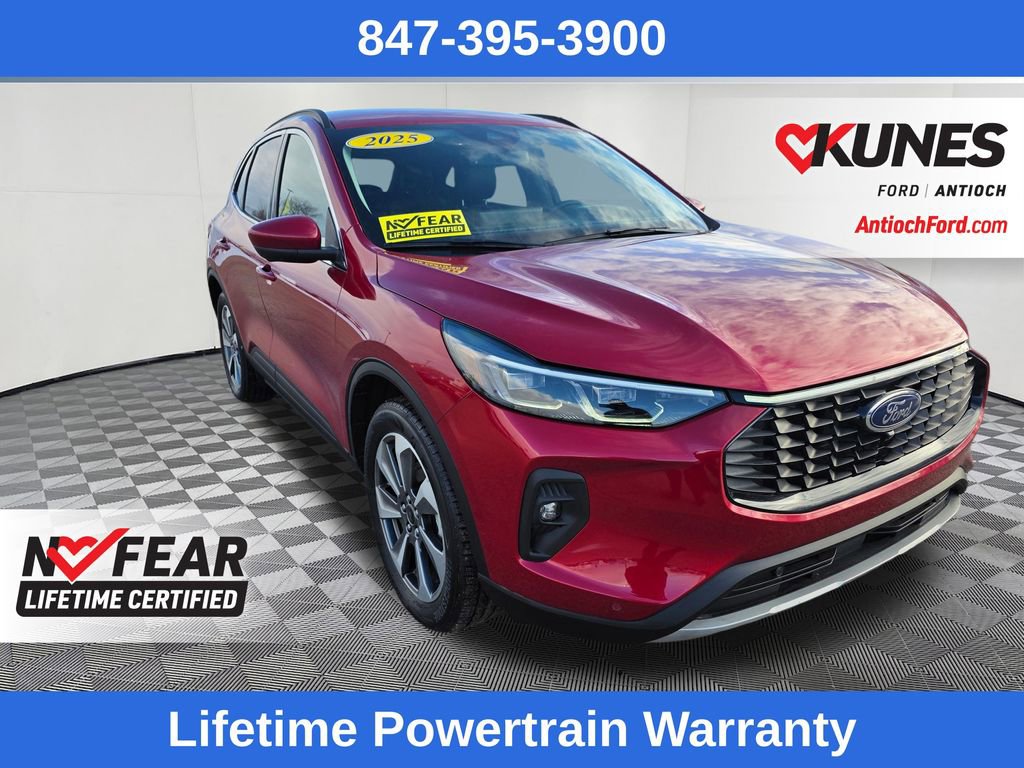 Certified 2025 Ford Escape Platinum w/ Premium Technology Package